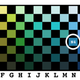 Participants had to communicate one of the 80 color chip choices from across the color grid. (Source: Richard Futrell and Edward Gibson, CC BY via The Conversation)